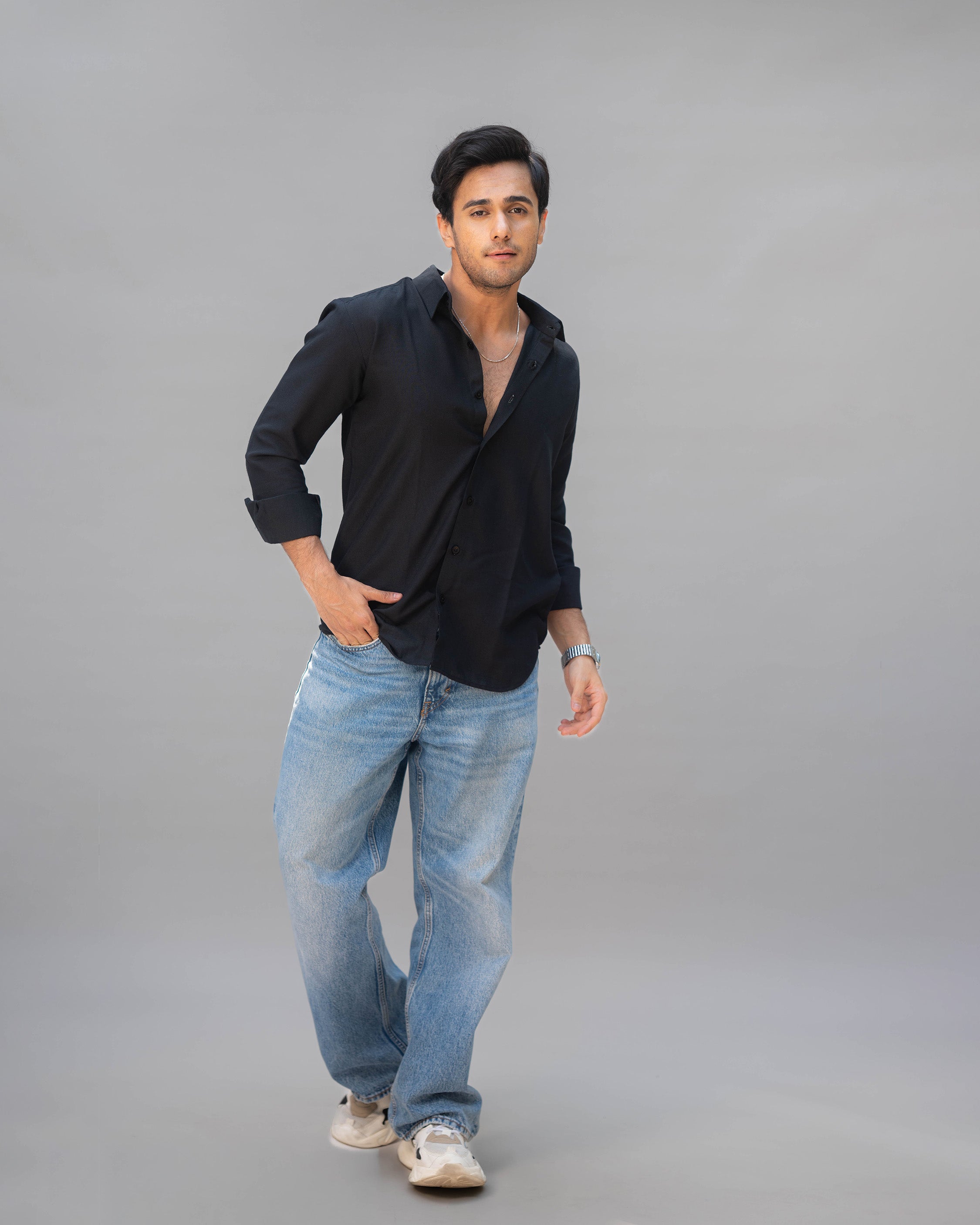 Blackout Linen Shirt - Villionaire